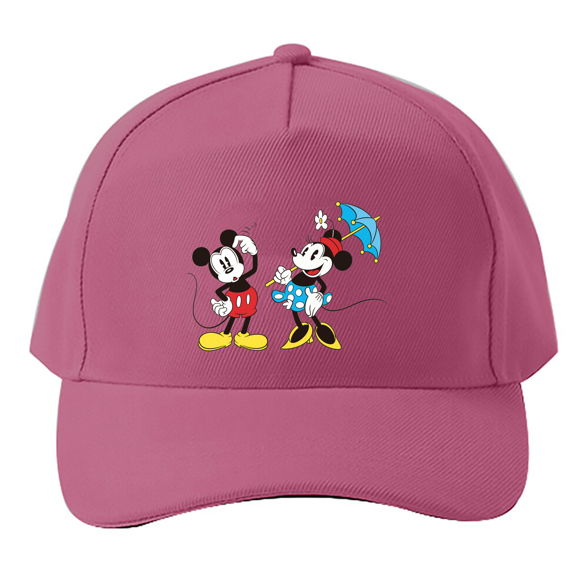 （画像用） ミッキーマウス Mickey Mouse ベースボールキャップ 綿100％ 男女兼用 帽子 スポーツ